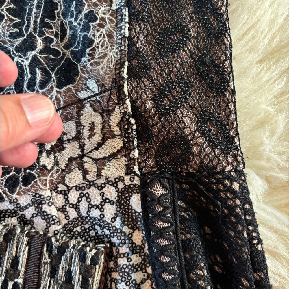 Beguile by Byron Lars Melange Lace Pencil Dress - Picture 8 of 15